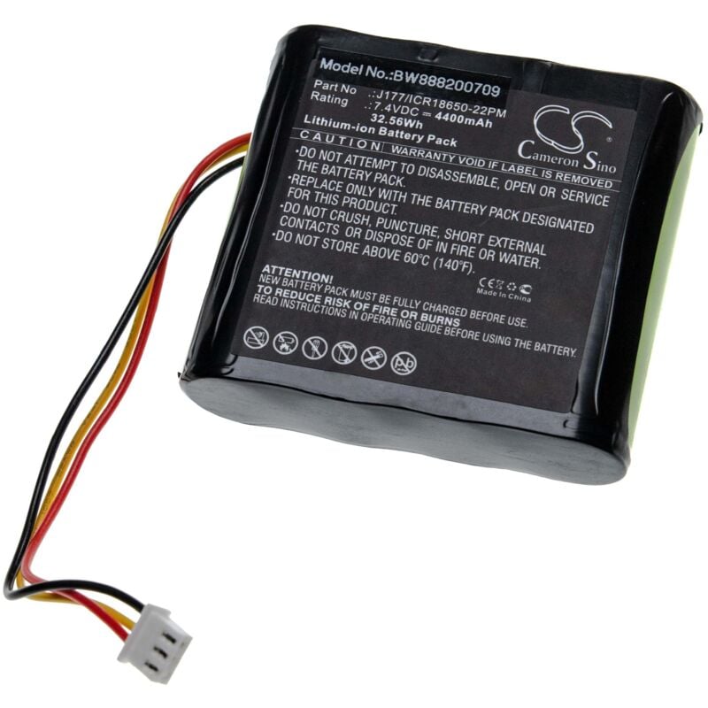 batería compatible con Braven 850, BRV-HD altavoz altavoces (4400mAh, 7.4V, Li-Ion) - Vhbw
batería compatible con Braven 850, BRV-HD altavoz altavoces (4400mAh, 7.4V, Li-Ion) - Vhbw