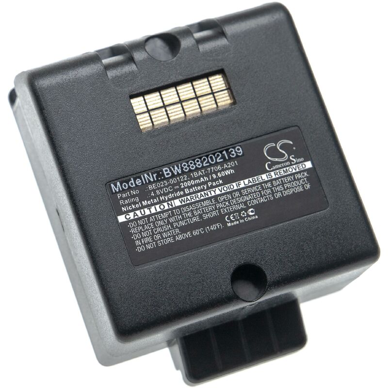 Batería compatible con Cattron Theimig LRC, LRC-L, LRC-M Mando a Distancia Industrial Control Remoto (2000mAh, 4,8V, NiMH) - Vhbw
Batería compatible con Cattron Theimig LRC, LRC-L, LRC-M Mando a Distancia Industrial Control Remoto (2000mAh, 4,8V, NiMH) - Vhbw