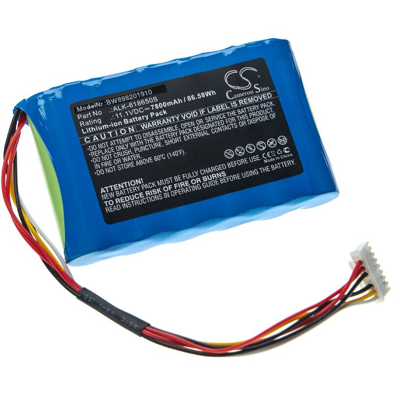 vhbw Batería compatible con Eloik BY-A6, BY-A6s herramientas eléctricas (7800mAh Li-Ion 11,1V)
vhbw Batería compatible con Eloik BY-A6, BY-A6s herramientas eléctricas (7800mAh Li-Ion 11,1V)