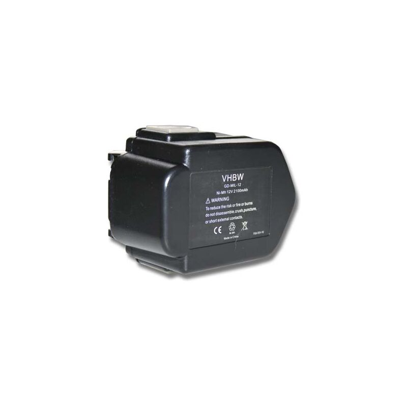 Batería compatible con Fromm P320; flejadoras, herramientas (2100mAh, 12V, Ni-MH) - Vhbw
Batería compatible con Fromm P320; flejadoras, herramientas (2100mAh, 12V, Ni-MH) - Vhbw