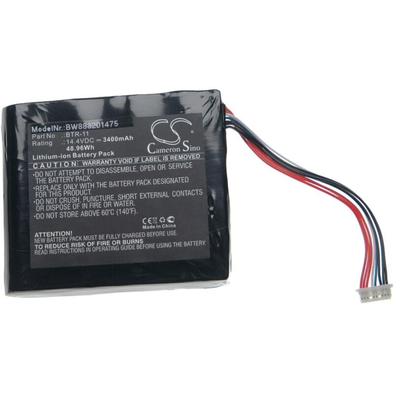 batería compatible con Fujikura FSM-21S, FSM-22S dispositivo de alimentación (3400mAh 14,4V Li-Ion) - Vhbw
batería compatible con Fujikura FSM-21S, FSM-22S dispositivo de alimentación (3400mAh 14,4V Li-Ion) - Vhbw