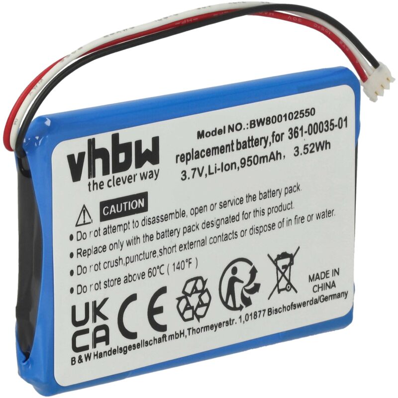 batería compatible con Garmin Nüvi 1200, 1205, 1205W, 1250, 1255, 1255W, 1260, 1260W, 140T (930mAh, 3,7V, Li-Ion) - Vhbw
batería compatible con Garmin Nüvi 1200, 1205, 1205W, 1250, 1255, 1255W, 1260, 1260W, 140T (930mAh, 3,7V, Li-Ion) - Vhbw