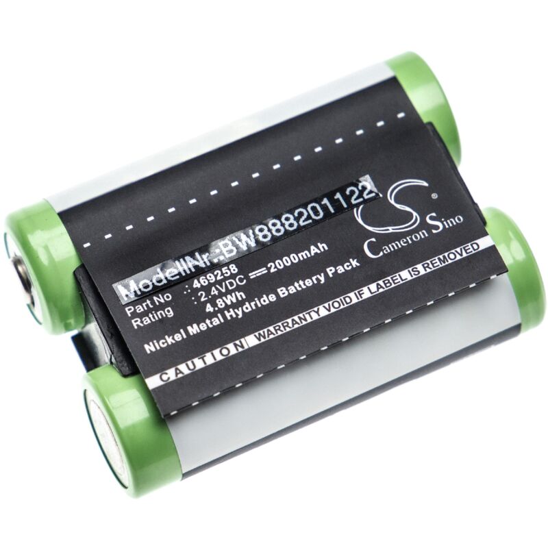 Batería recargable compatible con Optelec Compact+, Compact Plus lectura electrónica (2000 mAh, 2,4 V, NiMH) - Vhbw
Batería recargable compatible con Optelec Compact+, Compact Plus lectura electrónica (2000 mAh, 2,4 V, NiMH) - Vhbw