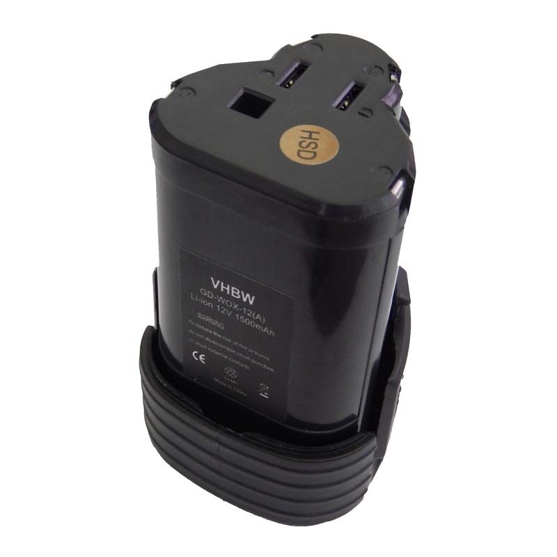 Batería compatible con Rockwell RK2510, RK2510K, RK2510K2, RK2510K2.1, RK2511, RK2511K2, RK2512 herramientas eléctricas (1500mAh 12V Li-Ion) - Vhbw
Batería compatible con Rockwell RK2510, RK2510K, RK2510K2, RK2510K2.1, RK2511, RK2511K2, RK2512 herramientas eléctricas (1500mAh 12V Li-Ion) - Vhbw