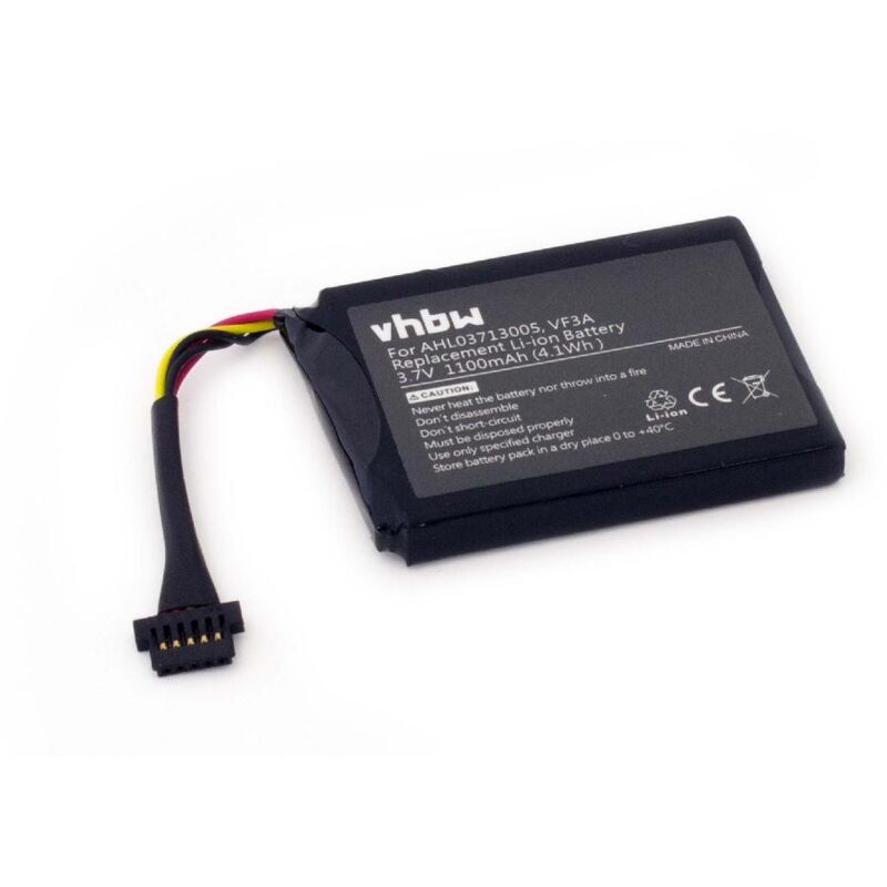 batería compatible con TomTom XL Live, 4EL0.001.01, XL LIVE TTS 4EL0.017.01 navegador (1100mAh, 3,7V, Li-Ion) - Vhbw
batería compatible con TomTom XL Live, 4EL0.001.01, XL LIVE TTS 4EL0.017.01 navegador (1100mAh, 3,7V, Li-Ion) - Vhbw
