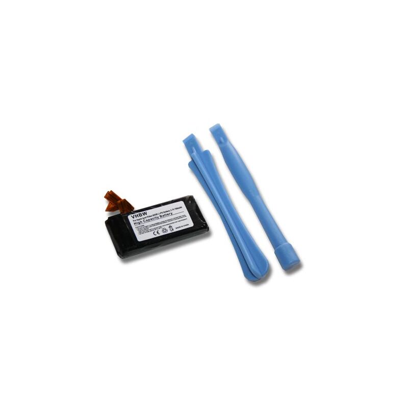 Batería de polímero de litio 700mAh (3.7V) para reproductor MP3, de video y música Apple IPod Video MA003KH/A, MA003LL/A, MA003TA/A, ... - Vhbw
Batería de polímero de litio 700mAh (3.7V) para reproductor MP3, de video y música Apple IPod Video MA003KH/A, MA003LL/A, MA003TA/A, ... - Vhbw