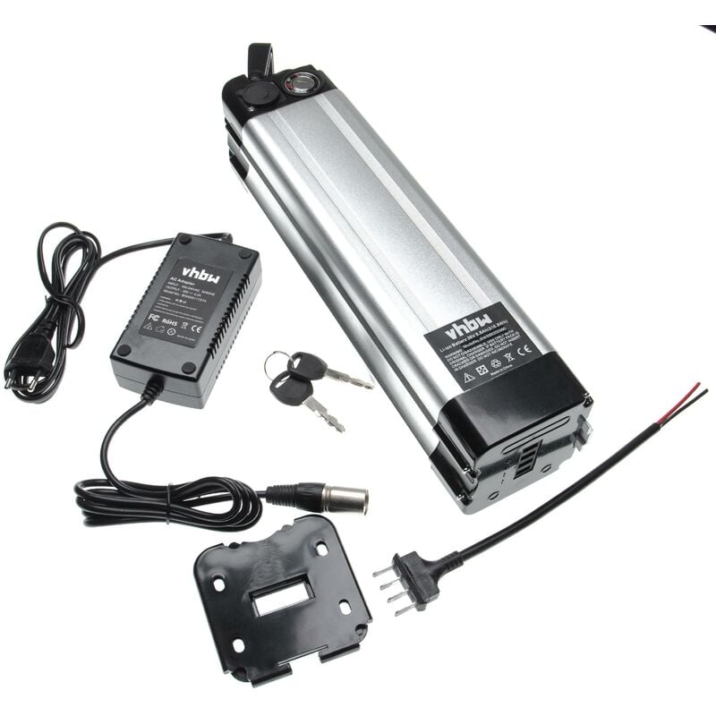 Batería de tubo de sillín 8,8Ah 36V Li-Ion incl. cargador compatible con Prophete, Mifa, E-Bike, etc; bicicletas eléctricas - Vhbw
Batería de tubo de sillín 8,8Ah 36V Li-Ion incl. cargador compatible con Prophete, Mifa, E-Bike, etc; bicicletas eléctricas - Vhbw