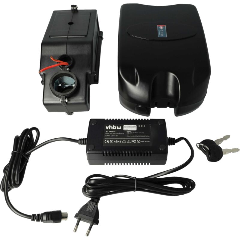 vhbw Batería Li-Ion 10.4Ah (24V) para Ebike bicicleta eléctrica incluido cargador / soporte para diversas Ebikes con baterías en diseño Frosch
vhbw Batería Li-Ion 10.4Ah (24V) para Ebike bicicleta eléctrica incluido cargador / soporte para diversas Ebikes con baterías en diseño Frosch