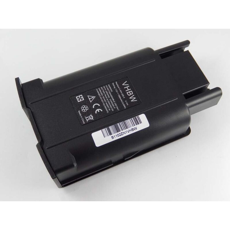 Batería Li-Ion 1500mAh (7.2V) para escoba eléctrica Kärcher EB 30/1 1.545-100.0, 1.545-102.0, 1.545-103.0, 1.545-107.0 como 4.654-259.0. - Vhbw
Batería Li-Ion 1500mAh (7.2V) para escoba eléctrica Kärcher EB 30/1 1.545-100.0, 1.545-102.0, 1.545-103.0, 1.545-107.0 como 4.654-259.0. - Vhbw