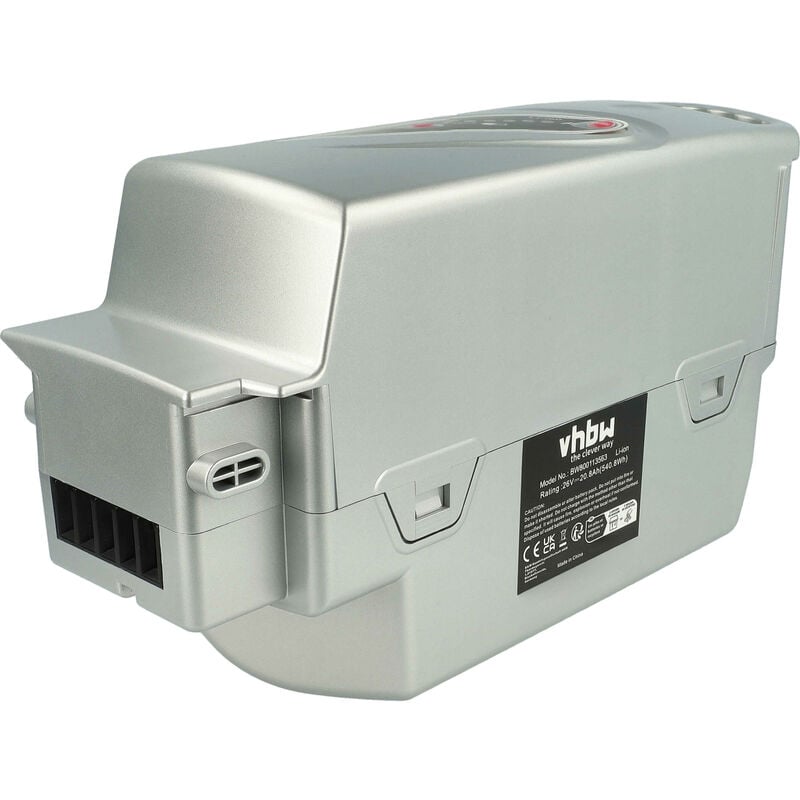 Batería recargable compatible con Flyer S Tour 26', Tour 28', Urban 26', Urban 28' e-bike, bicicleta eléctrica (20800 mAh, 25,2 V, Li-Ion) - Vhbw
Batería recargable compatible con Flyer S Tour 26', Tour 28', Urban 26', Urban 28' e-bike, bicicleta eléctrica (20800 mAh, 25,2 V, Li-Ion) - Vhbw