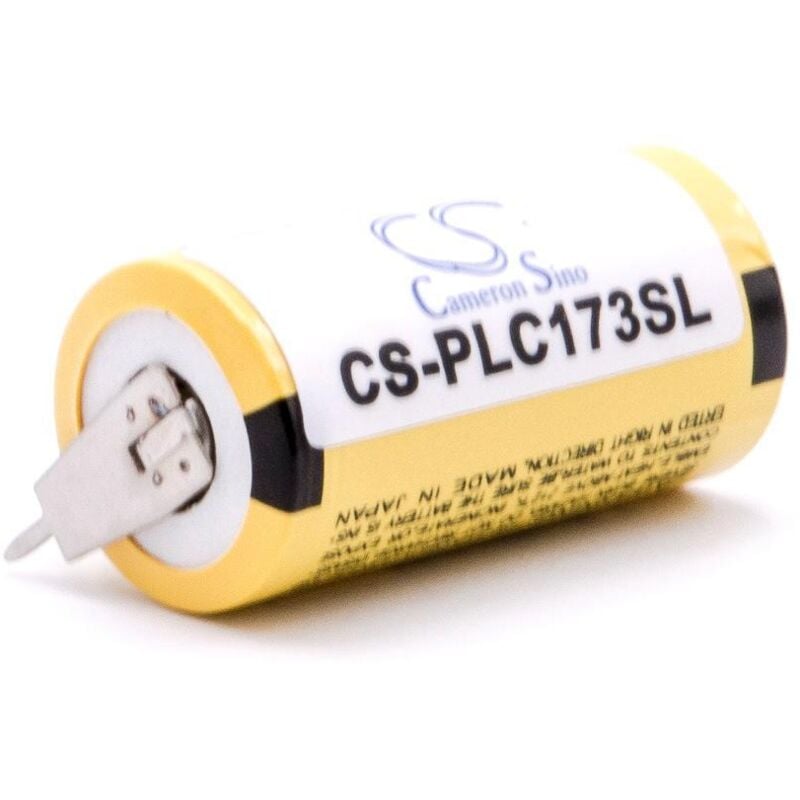 vhbw Batería Li-MnO2 1450mAh (3V) para dispositivos PLC reemplaza Panasonic BR-2/3AG with Weld Leg
vhbw Batería Li-MnO2 1450mAh (3V) para dispositivos PLC reemplaza Panasonic BR-2/3AG with Weld Leg