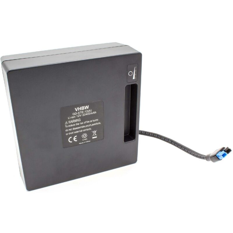 Batería Li-Ion 22400mAh (12V) para Golf Caddy Stewart Golf Trolley X1, X3, X5, X7, X9 reemplaza Stewart X-Series-Battery. - Vhbw
Batería Li-Ion 22400mAh (12V) para Golf Caddy Stewart Golf Trolley X1, X3, X5, X7, X9 reemplaza Stewart X-Series-Battery. - Vhbw