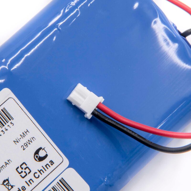 Batería Ni-MH 2000mAh compatible con iRobot OZROLL ODS Controller, Smart Drive Smart Control X, sustituye a15.200.001, 15.910.185, 15.910.195. - Vhbw
Batería Ni-MH 2000mAh compatible con iRobot OZROLL ODS Controller, Smart Drive Smart Control X, sustituye a15.200.001, 15.910.185, 15.910.195. - Vhbw