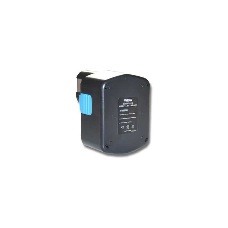 Batería Ni-MH 3300mAh (14.4V) para herramienta DS 14DVB, DS 14DVB2, DS 14DVB2K, DS 14DVF y Hitachi 315128, 315129, 315130, 319104, 319933. - Vhbw
Batería Ni-MH 3300mAh (14.4V) para herramienta DS 14DVB, DS 14DVB2, DS 14DVB2K, DS 14DVF y Hitachi 315128, 315129, 315130, 319104, 319933. - Vhbw