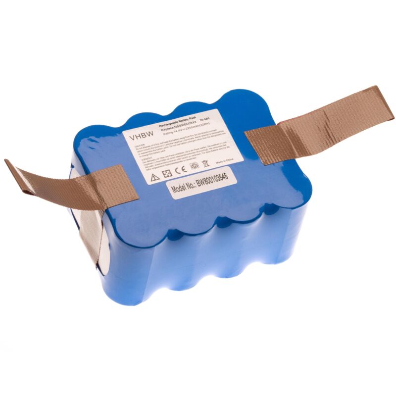 vhbw Batería compatible con Klarstein robot aspirador, robot doméstico (2200 mAh, 14,4 V, NiMH)
vhbw Batería compatible con Klarstein robot aspirador, robot doméstico (2200 mAh, 14,4 V, NiMH)