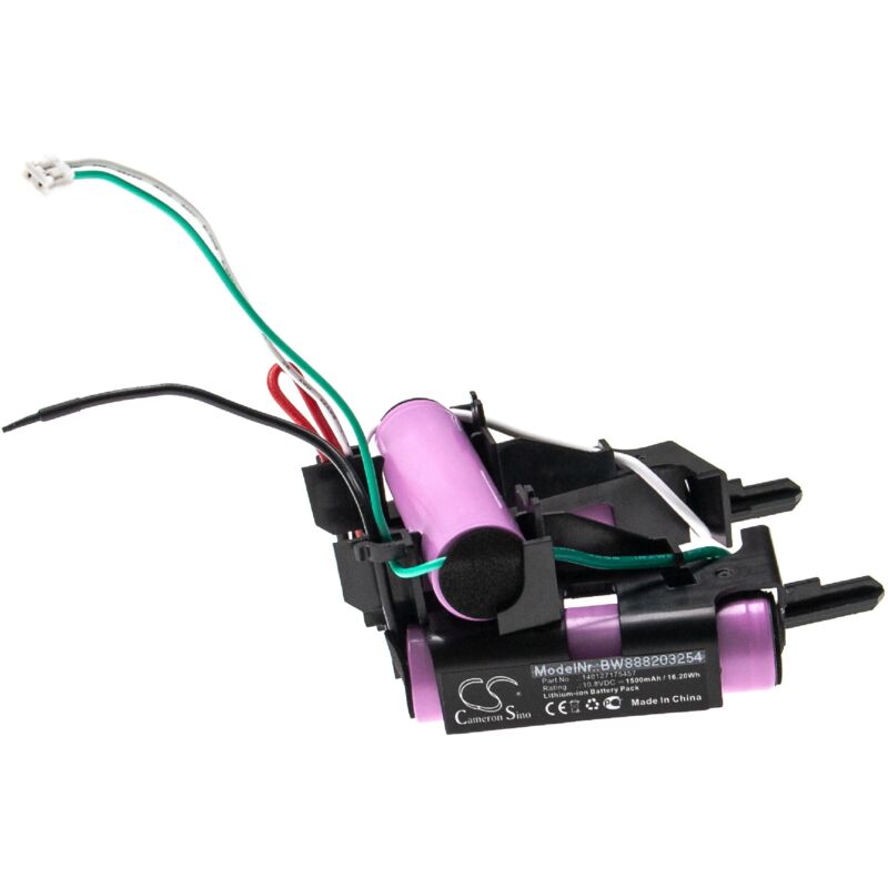 Batería recargable compatible con AEG 900940837, 900940841 00, 900940842, 900940851 aspiradora, robot limpieza (1500 mAh, 10,8 V, Li-Ion) - Vhbw
Batería recargable compatible con AEG 900940837, 900940841 00, 900940842, 900940851 aspiradora, robot limpieza (1500 mAh, 10,8 V, Li-Ion) - Vhbw