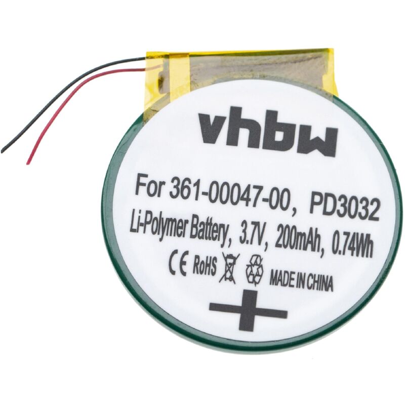 Batería recargable compatible con Garmin Forerunner 110, 210, 210W, 610, S1, S1W smartwatch, reloj de actividad (200 mAh, 3,7 V) - Vhbw
Batería recargable compatible con Garmin Forerunner 110, 210, 210W, 610, S1, S1W smartwatch, reloj de actividad (200 mAh, 3,7 V) - Vhbw
