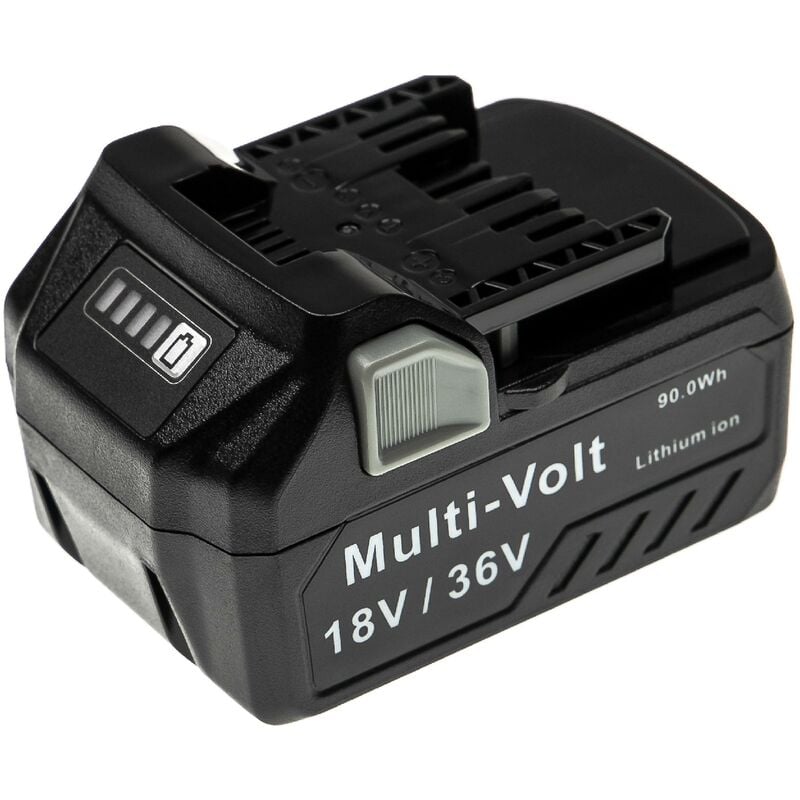 Batería recargable compatible con HiKOKI CV18DBL, DH18, DH18DBDL, DH18DBL, DH18DBML herramientas eléctricas (5000 / 2500 mAh, Li-Ion, 18 / 36 V)
Batería recargable compatible con HiKOKI CV18DBL, DH18, DH18DBDL, DH18DBL, DH18DBML herramientas eléctricas (5000 / 2500 mAh, Li-Ion, 18 / 36 V)