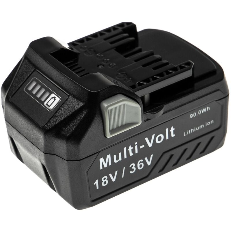 Batería recargable compatible con HiKOKI UB18DJL(L0Z), UC36YRSL, UF18DSAL, UF18DSL herramientas eléctricas (5000 / 2500 mAh, Li-Ion, 18 / 36 V) - Vhbw
Batería recargable compatible con HiKOKI UB18DJL(L0Z), UC36YRSL, UF18DSAL, UF18DSL herramientas eléctricas (5000 / 2500 mAh, Li-Ion, 18 / 36 V) - Vhbw
