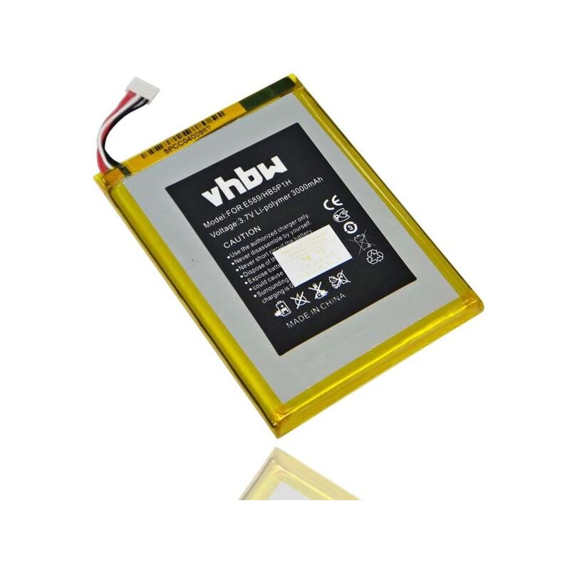 Batería recargable compatible con Huawei E5786s-62a, E5786s-63a, E589, E589 LTE 4G router (3000 mAh, 3,7 V, polímero de litio) - Vhbw
Batería recargable compatible con Huawei E5786s-62a, E5786s-63a, E589, E589 LTE 4G router (3000 mAh, 3,7 V, polímero de litio) - Vhbw