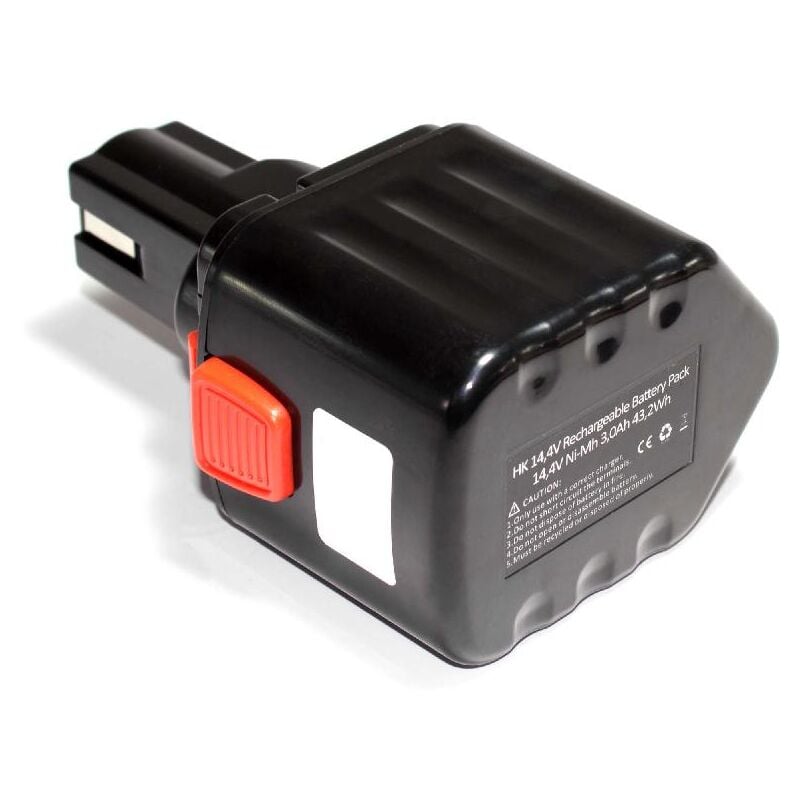 Batería recargable compatible con Izumi REC-S40A, REC-UC6, REC-UC6E, REC-Y33 herramientas eléctricas (3000 mAh NiMH 14,4 V) - Vhbw
Batería recargable compatible con Izumi REC-S40A, REC-UC6, REC-UC6E, REC-Y33 herramientas eléctricas (3000 mAh NiMH 14,4 V) - Vhbw