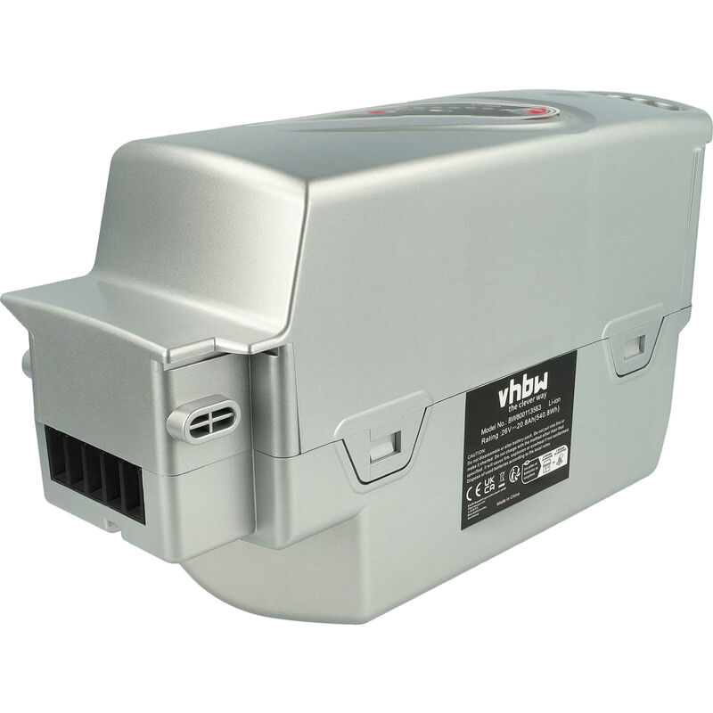 Batería recargable compatible con Panasonic Flyer S Urban 26', S Urban 28', S X-C 26' e-bike, bicicleta eléctrica (20800 mAh, 25,2 V, Li-Ion) - Vhbw
Batería recargable compatible con Panasonic Flyer S Urban 26', S Urban 28', S X-C 26' e-bike, bicicleta eléctrica (20800 mAh, 25,2 V, Li-Ion) - Vhbw