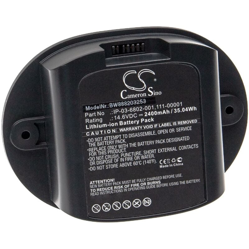 Batería recargable compatible con Sonos Move, MOVE1US1 altavoces, cajas acústicas, bafles (2400 mAh, 14,6 V, Li-Ion) - Vhbw
Batería recargable compatible con Sonos Move, MOVE1US1 altavoces, cajas acústicas, bafles (2400 mAh, 14,6 V, Li-Ion) - Vhbw