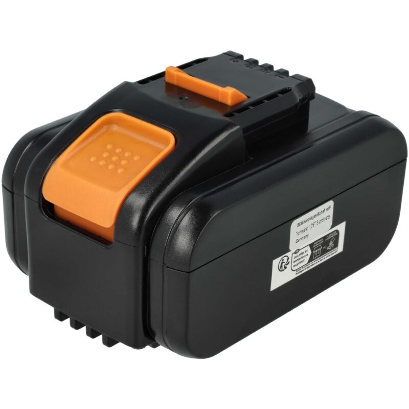 Batería recargable compatible con Worx WG546E, WG546E.2, WG546E.9, WG547E, WG547E.1, WG548E herramientas eléctricas (4000 mAh Li-Ion 20 V) - Vhbw
Batería recargable compatible con Worx WG546E, WG546E.2, WG546E.9, WG547E, WG547E.1, WG548E herramientas eléctricas (4000 mAh Li-Ion 20 V) - Vhbw