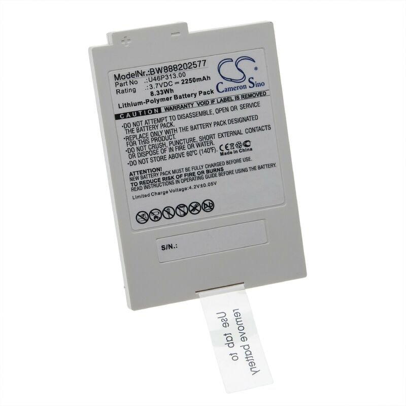 Batería recargable compatible con Xfinity TCA300COM, iControl Technicolor sistema alarma (2250 mAh, 3,7 V, polímero de litio) - Vhbw
Batería recargable compatible con Xfinity TCA300COM, iControl Technicolor sistema alarma (2250 mAh, 3,7 V, polímero de litio) - Vhbw