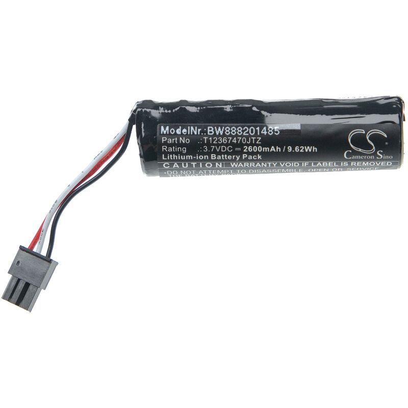 Batería recargable reemplaza Logitech T12367470JTZ para altavoces, cajas acústicas, bafles (2600 mAh, 3,7 V, Li-Ion) - Vhbw
Batería recargable reemplaza Logitech T12367470JTZ para altavoces, cajas acústicas, bafles (2600 mAh, 3,7 V, Li-Ion) - Vhbw