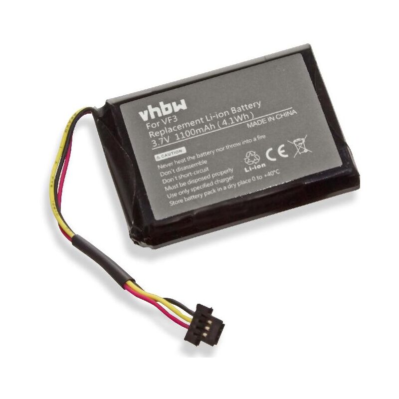 Batería recargable reemplaza TomTom FMB0829021142, R2 para navegador (1100 mAh, 3,7 V, Li-Ion) - Vhbw
Batería recargable reemplaza TomTom FMB0829021142, R2 para navegador (1100 mAh, 3,7 V, Li-Ion) - Vhbw