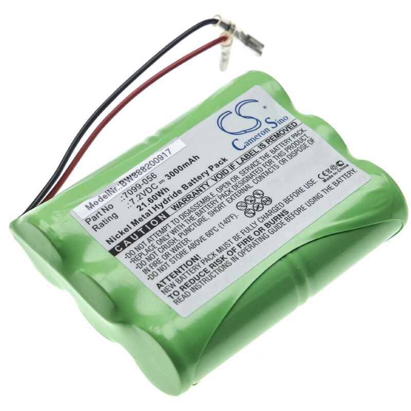 batería reemplaza Wolf-Garten 7099-056 para herramienta eléctrica (3000mAh, 7.2V, NiMH) - Vhbw
batería reemplaza Wolf-Garten 7099-056 para herramienta eléctrica (3000mAh, 7.2V, NiMH) - Vhbw