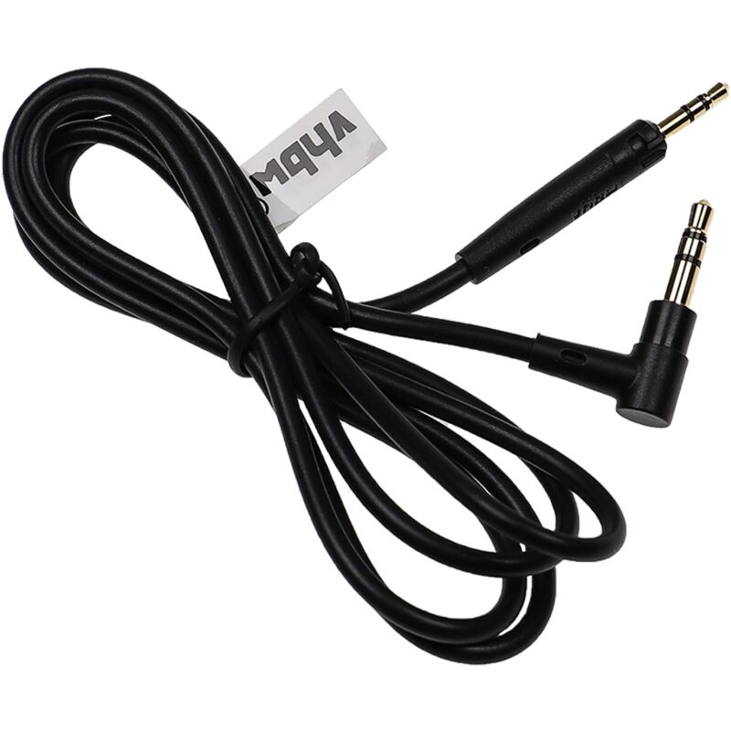 Cable audio AUX compatible con Bose OE2, SoundLink, SoundTrue auriculares - Cable audio 3,5 mm (clavija jack), 100 cm, negro - Vhbw
Cable audio AUX compatible con Bose OE2, SoundLink, SoundTrue auriculares - Cable audio 3,5 mm (clavija jack), 100 cm, negro - Vhbw