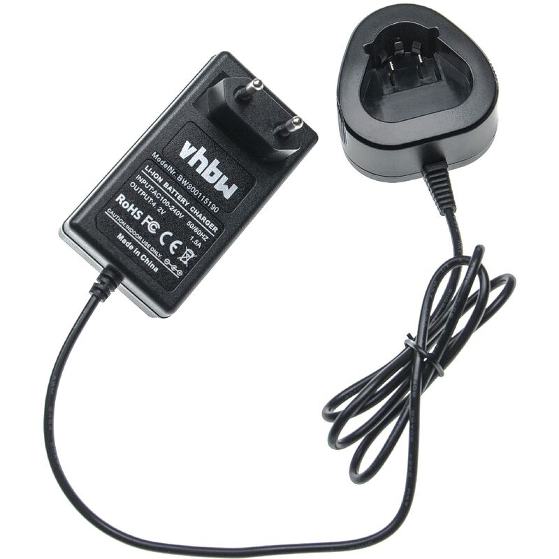 Cable de carga, cargador 220V para batería de herramientas Bosch 2 607 336 242, BAT504 - Vhbw
Cable de carga, cargador 220V para batería de herramientas Bosch 2 607 336 242, BAT504 - Vhbw