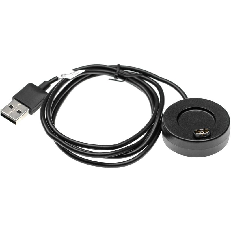 Cable de carga compatible con Garmin Approach S60, X10, X40 smartwatch negro estación de carga, conexión - Vhbw
Cable de carga compatible con Garmin Approach S60, X10, X40 smartwatch negro estación de carga, conexión - Vhbw