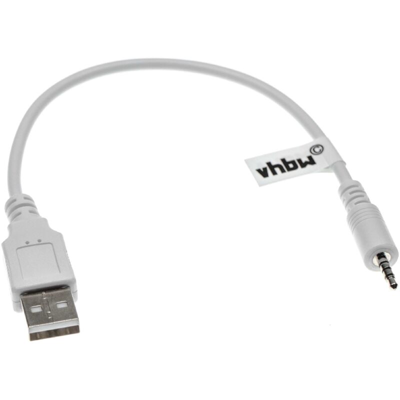 Cable de carga USB compatible con JBL Synchros E30, E40BT, E45BT, E50BT, S400, S400BT auriculares, blanco, 20.5cm - USB 2.0 tipo A a 2, jack 5mm
Cable de carga USB compatible con JBL Synchros E30, E40BT, E45BT, E50BT, S400, S400BT auriculares, blanco, 20.5cm - USB 2.0 tipo A a 2, jack 5mm