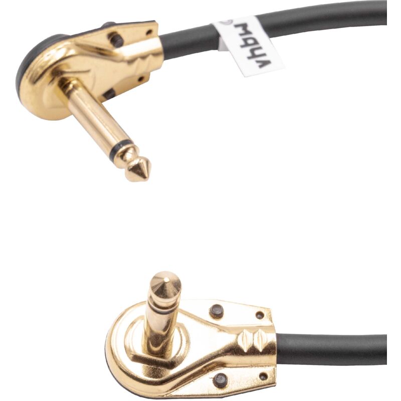Cable patch de guitarra 30cm, cable jack para pedales de efecto - Cable patch jack con clavija jack de 6,35mm, en ángulo, oro / negro - Vhbw
Cable patch de guitarra 30cm, cable jack para pedales de efecto - Cable patch jack con clavija jack de 6,35mm, en ángulo, oro / negro - Vhbw