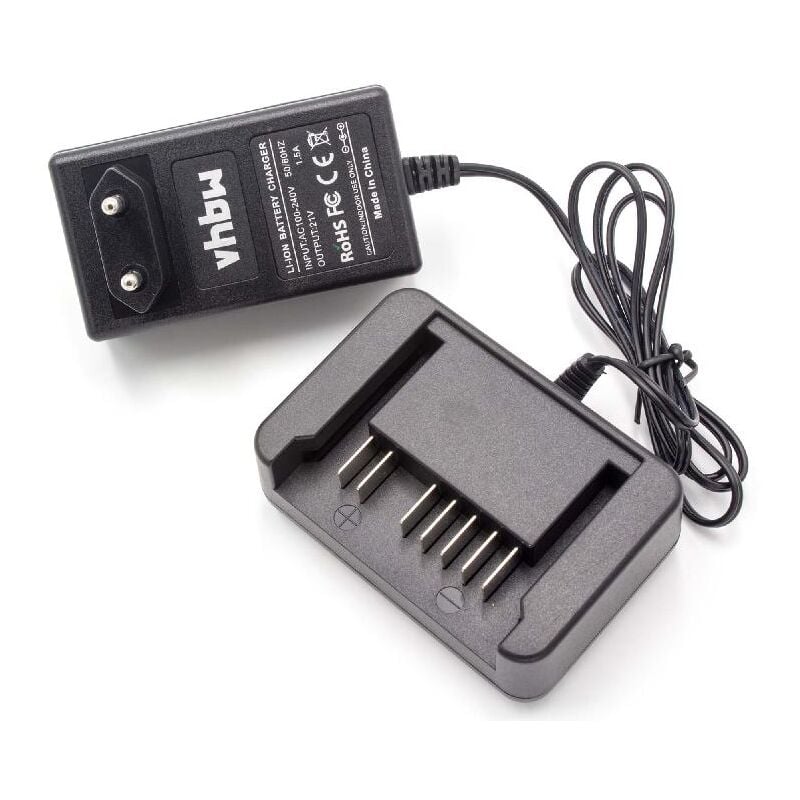Cargador compatible con Hitachi / HiKOKI UB 18DSL, WH 18DSAL, WH 18DSL, WM 18DBL, WR 18DBDL, WR 18DSHL herramientas, baterías - Vhbw
Cargador compatible con Hitachi / HiKOKI UB 18DSL, WH 18DSAL, WH 18DSL, WM 18DBL, WR 18DBDL, WR 18DSHL herramientas, baterías - Vhbw