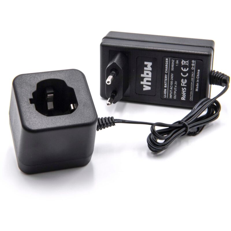 Cargador compatible con Bostitch GBT1850K, GF1564K, GFN1564K, GFN1664K herramientas, baterías de Li-Ion (3,6V) - Vhbw
Cargador compatible con Bostitch GBT1850K, GF1564K, GFN1564K, GFN1664K herramientas, baterías de Li-Ion (3,6V) - Vhbw