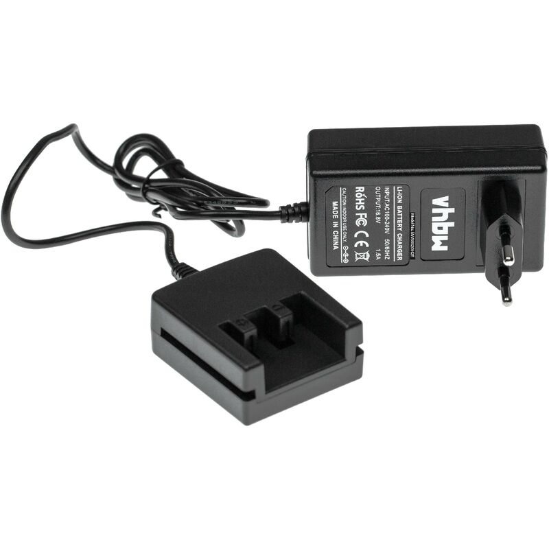 Cargador compatible con Fein ASM 14-12-PC, ASM 14-4, ASM 14-6, ASM 14-6-PC, ASM 14-9, ASM 14-9-PC herramientas, baterías de Li-Ion (16,8V) - Vhbw
Cargador compatible con Fein ASM 14-12-PC, ASM 14-4, ASM 14-6, ASM 14-6-PC, ASM 14-9, ASM 14-9-PC herramientas, baterías de Li-Ion (16,8V) - Vhbw
