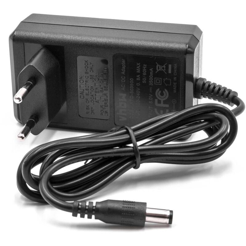 Cargador, fuente de alimentación compatible con Compex FIT 5.0, SP6.0, SP8.0, Wireless estimulador muscular, electroestimulador - Vhbw
Cargador, fuente de alimentación compatible con Compex FIT 5.0, SP6.0, SP8.0, Wireless estimulador muscular, electroestimulador - Vhbw