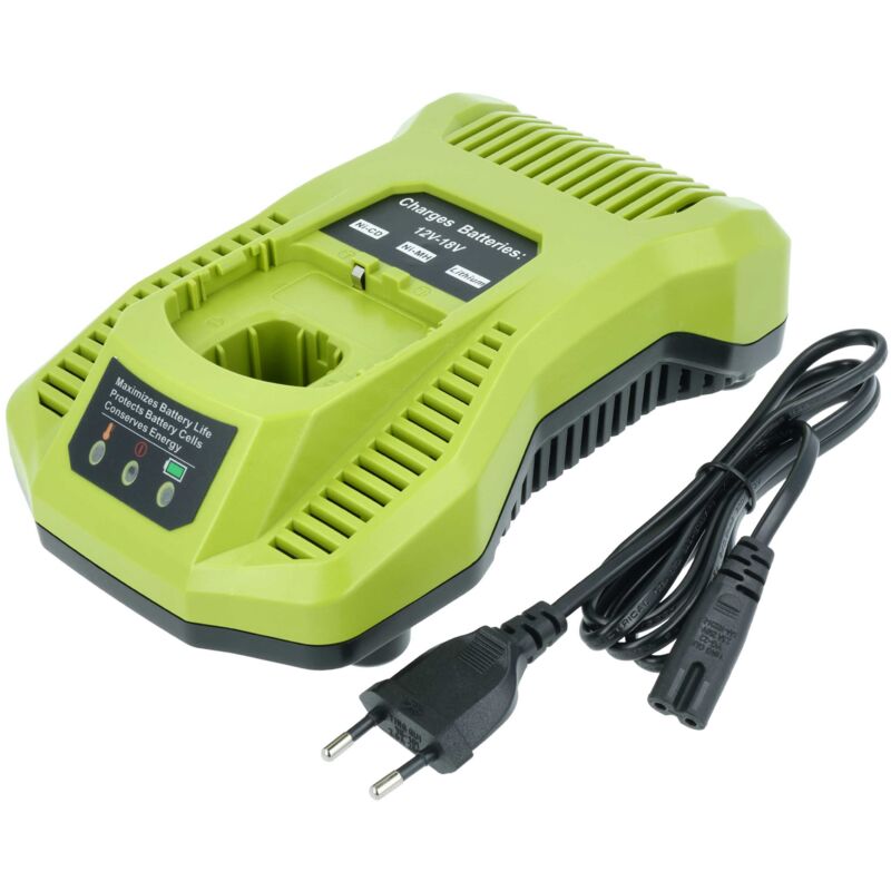 vhbw Cargador rápido compatible con Ryobi BID1821, BID-1821M, BIW180, BIW180M, BPT1027, CAD-180L herramientas, baterías de Ni-Cd, NiMH, Li-Ion
vhbw Cargador rápido compatible con Ryobi BID1821, BID-1821M, BIW180, BIW180M, BPT1027, CAD-180L herramientas, baterías de Ni-Cd, NiMH, Li-Ion