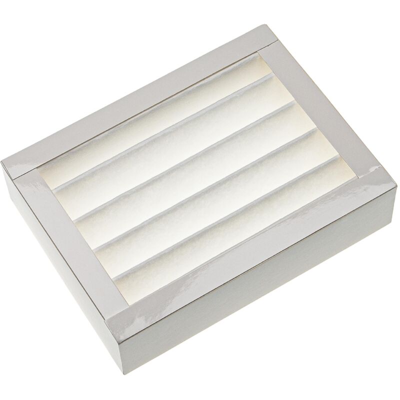 Filtro polen reemplaza Zehnder 524000020 para unidad ventilación - Filtro aire F7, 20 x 15 x 5 cm, blanco - Vhbw
Filtro polen reemplaza Zehnder 524000020 para unidad ventilación - Filtro aire F7, 20 x 15 x 5 cm, blanco - Vhbw