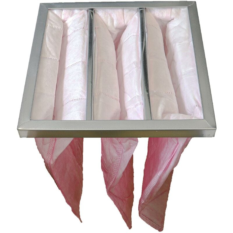 Filtros de bolsa para sistemas aire acondicionado y ventilación - Filtro F7, 28,7 x 28,7 x 36 cm, rosa - Vhbw
Filtros de bolsa para sistemas aire acondicionado y ventilación - Filtro F7, 28,7 x 28,7 x 36 cm, rosa - Vhbw