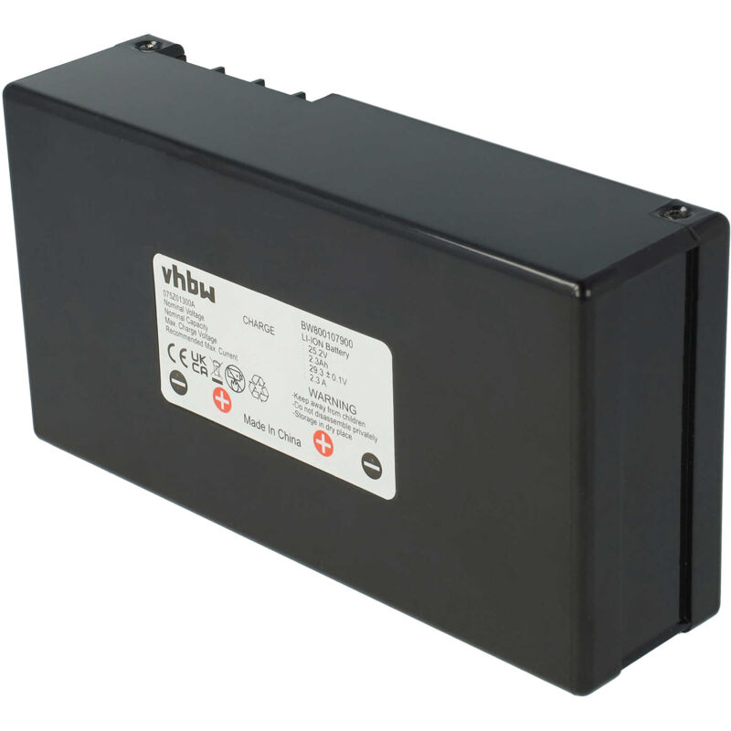 Batería recargable compatible con Ambrogio Alex, L30, L 30 deluxe, L30 Elite, L 30e Lite robot cortacésped (2300 mAh, 25,2 V, Li-Ion) - Vhbw
Batería recargable compatible con Ambrogio Alex, L30, L 30 deluxe, L30 Elite, L 30e Lite robot cortacésped (2300 mAh, 25,2 V, Li-Ion) - Vhbw