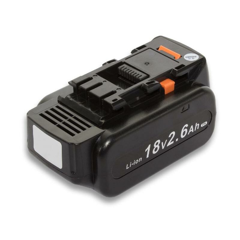 Li-Ion Batería 2600mAh (18V) para su herramienta electrónica Panasonic EY37A1 B, EY37A2 B, EY37C1, EY37C2 B, EY4550 por EY9L50, EY9L51 - Vhbw
Li-Ion Batería 2600mAh (18V) para su herramienta electrónica Panasonic EY37A1 B, EY37A2 B, EY37C1, EY37C2 B, EY4550 por EY9L50, EY9L51 - Vhbw
