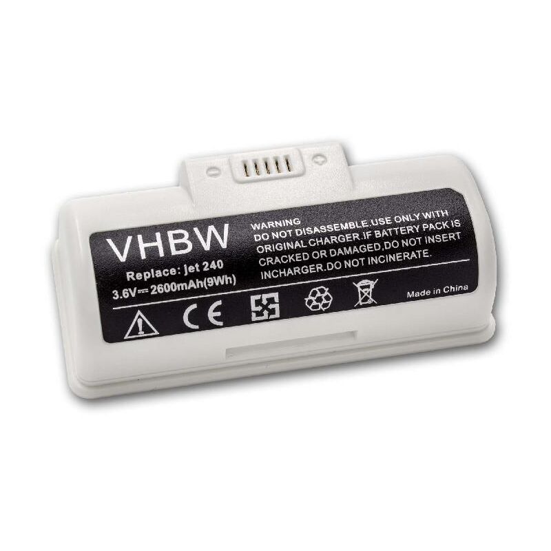 Batería recargable reemplaza iRobot 4446040 para aspiradora, robot limpieza (2600 mAh, 3,6 V, Li-Ion) - Vhbw
Batería recargable reemplaza iRobot 4446040 para aspiradora, robot limpieza (2600 mAh, 3,6 V, Li-Ion) - Vhbw