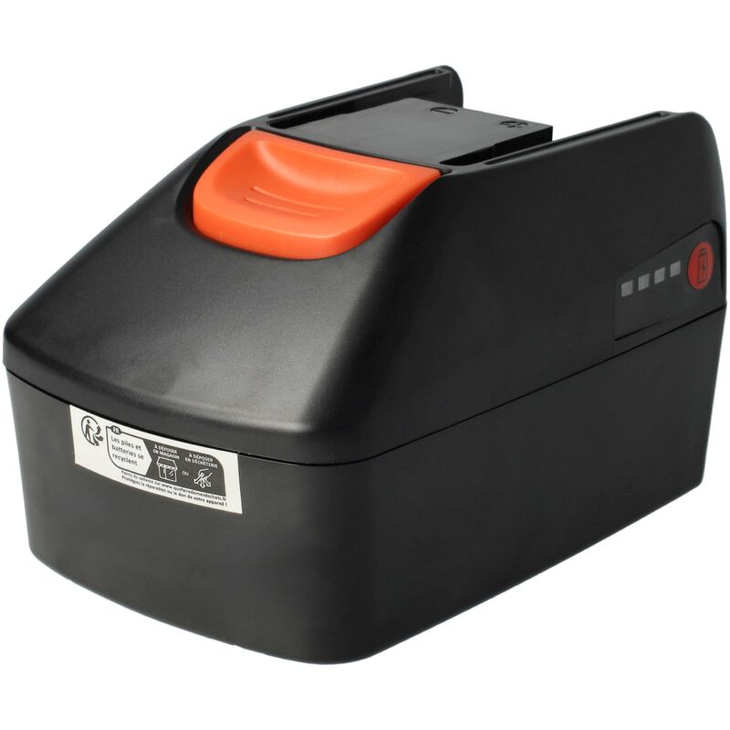Li-Ion Batería 3000mAh (18V) para su herramienta electrónica Fein ASCM 18 QX, ASCM 18 QXC, ASCT 18 por B18A.165.01, 92604165020, 92604171020 - Vhbw
Li-Ion Batería 3000mAh (18V) para su herramienta electrónica Fein ASCM 18 QX, ASCM 18 QXC, ASCT 18 por B18A.165.01, 92604165020, 92604171020 - Vhbw