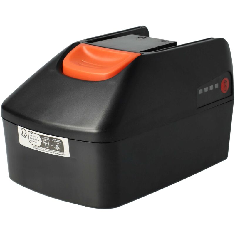 Li-Ion Batería 4000mAh (18V) para su herramienta electrónica Fein ASCM 18 QX, ASCM 18 QXC, ASCT 18 por B18A.165.01, 92604165020, 92604171020 - Vhbw
Li-Ion Batería 4000mAh (18V) para su herramienta electrónica Fein ASCM 18 QX, ASCM 18 QXC, ASCT 18 por B18A.165.01, 92604165020, 92604171020 - Vhbw