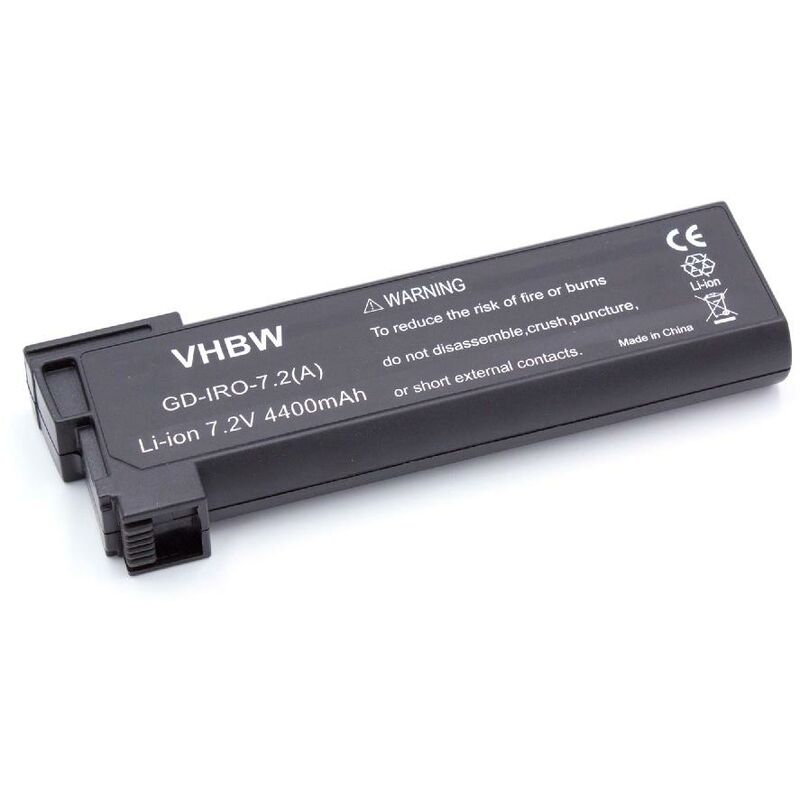 Li-Ion batería 4400mAh (7.2V) compatible con iRobot Looj 330 robot para césped, aspiradora reemplaza 14570. - Vhbw
Li-Ion batería 4400mAh (7.2V) compatible con iRobot Looj 330 robot para césped, aspiradora reemplaza 14570. - Vhbw